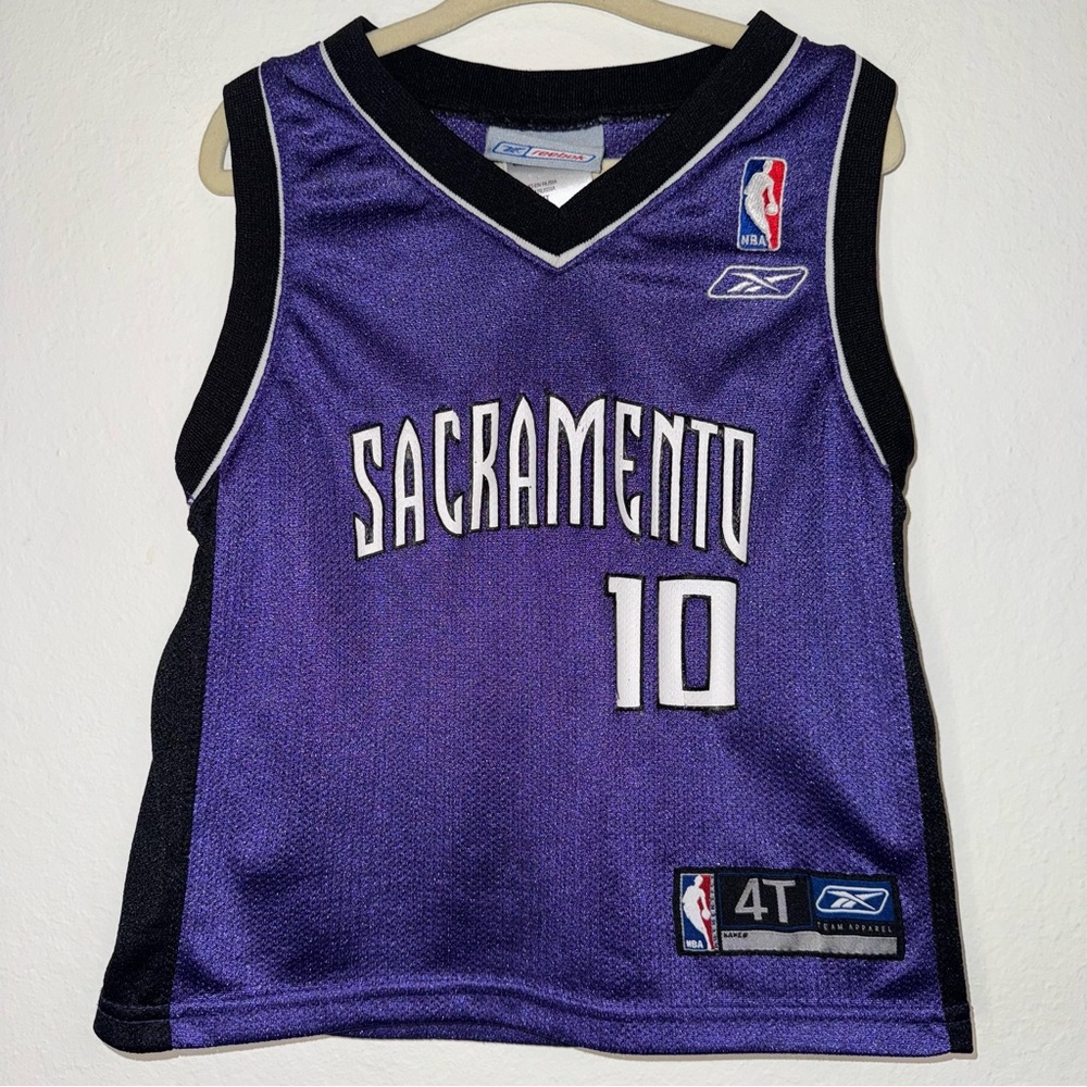 Rare Vintage 2004 Reebok Mike Bibby Sacramento Kings Jersey Toddler Baby 4T